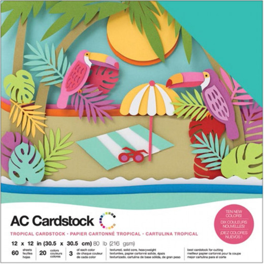 Variety Cardstock Pack - Tropical