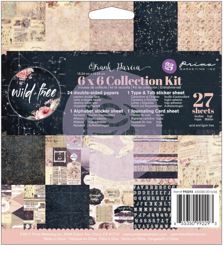 Frank Garcia Wild and Free 6x6 Collection Kit