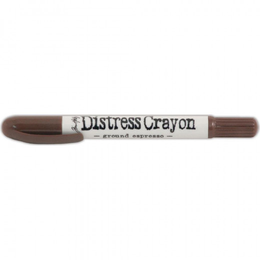 Tim Holtz Distress Crayons - Ground Espresso