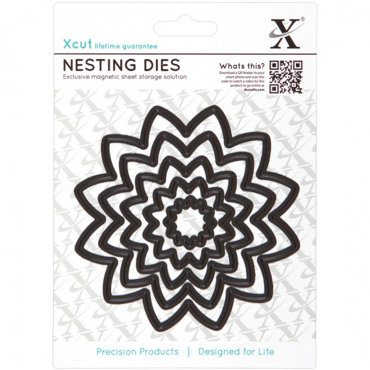 XCut Nesting Dies - Flower