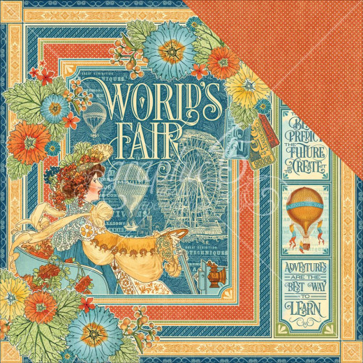 Worlds Fair Designpapier - Worlds Fair
