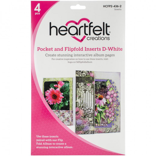 Pocket and Flipfold Inserts D - White