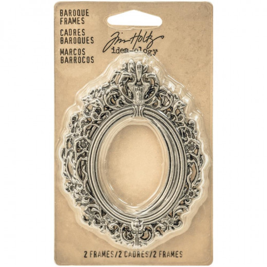 Idea-Ology Baroque Frames Antique Nickel
