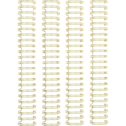 Wire Binder 1 Inch The Cinch - Gold (4er Packung)