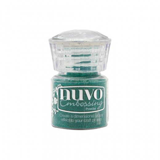 Nuvo Embossing Powder - Glimmering Greens