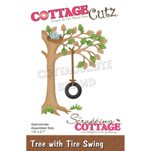 CottageCutz Dies - Tree W/Tire Swing