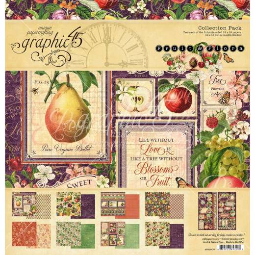 Fruit and Flora 12x12 Collection Pack