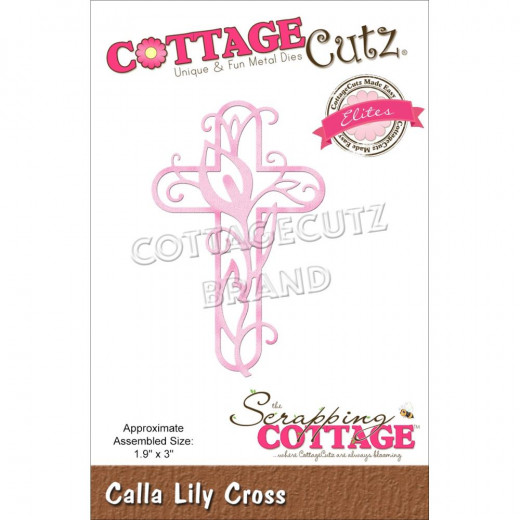 Cottage Cutz Elite Die - Calla Lily Cross
