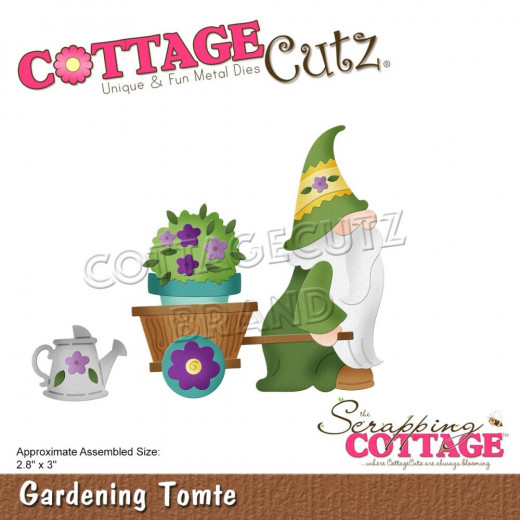 CottageCutz Die - Gardening Tomte