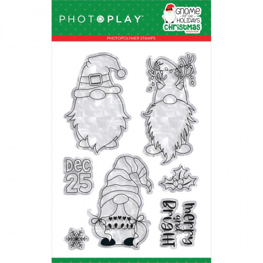 PhotoPlay Clear Stamps - Gnome For Christmas