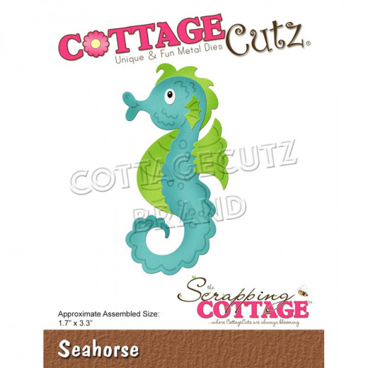 Cottage Cutz Die - Seahorse