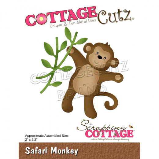 Cottage Cutz Die - Safari Monkey
