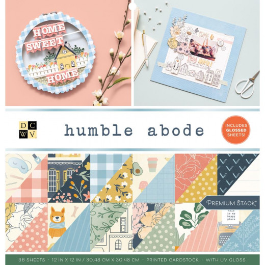 Humble Abode 12x12 Cardstock Stack