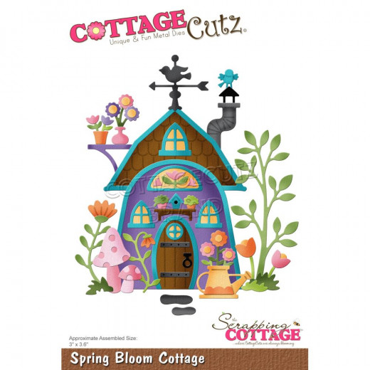 Cottage Cutz Die - Spring Bloom Cottage
