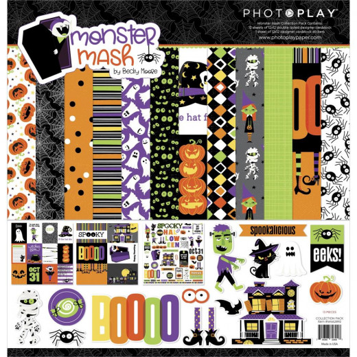 PhotoPlay Monster Mash 12x12 Collection Pack