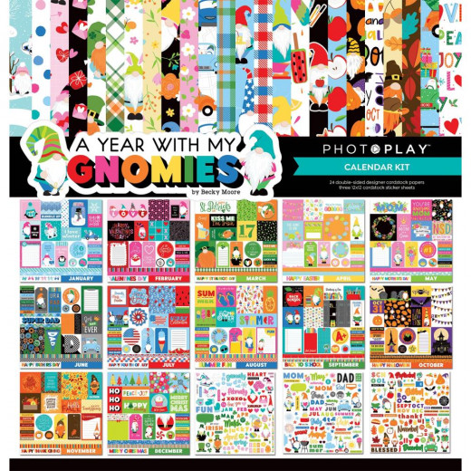 PhotoPlay Calendar Kit - Gnomies