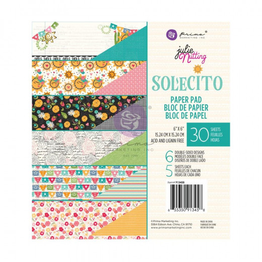 Julie Nutting Solecito 6x6 Paper Pad