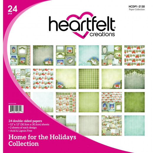 Home For The Holidays 12x12 Paper Pad