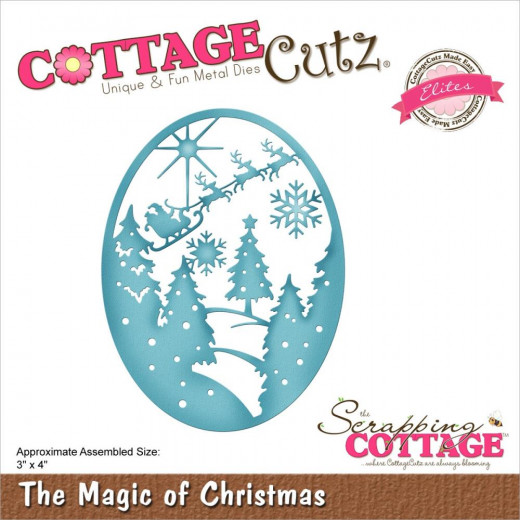 Cottage Cutz Elites Die - The Magic Of Christmas