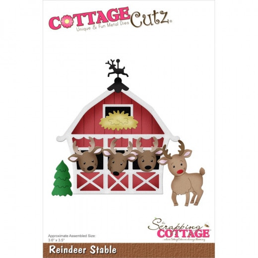 Cottage Cutz Die - Reindeer Stable