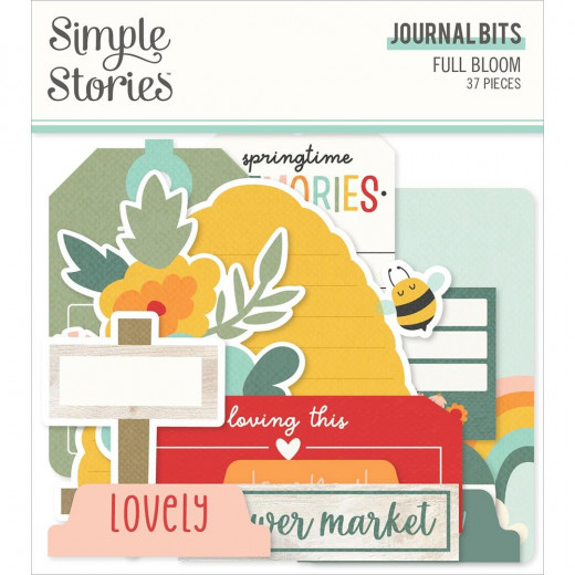 Simple Stories Journal Bits - Full Bloom