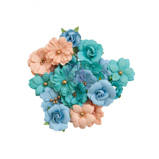 Mulberry Paper Flower - Mixed Colors Painted Floral