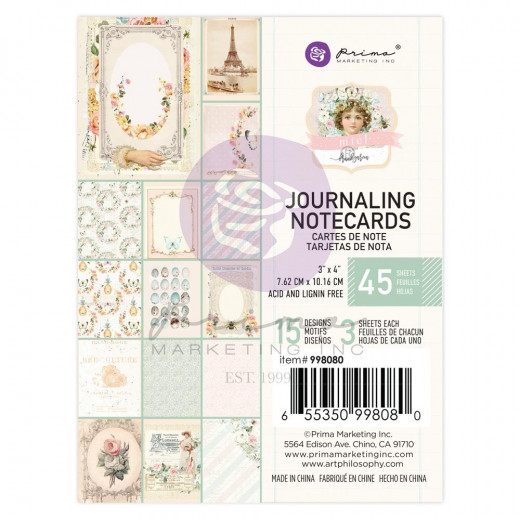 Miel By Frank Garcia Journaling Cards 3x4
