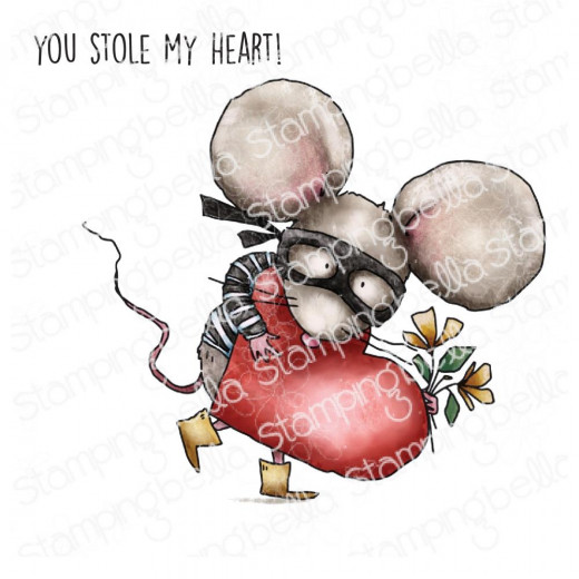 Stamping Bella Cling Stamps - Mouse Bandit