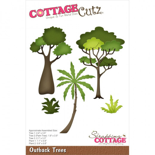 Cottage Cutz Die - Outback Trees