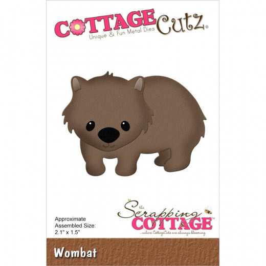 Cottage Cutz Die - Wombat