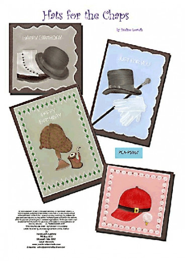 Pattern Pack: Hats for the Chaps
