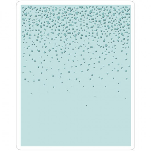Embossing Folder - Snowfall Speckles