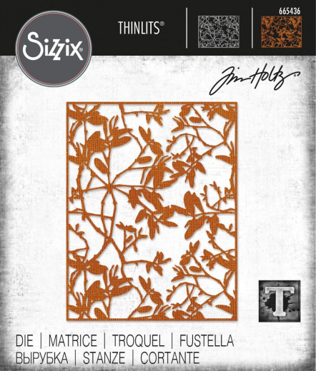 Thinlits Die by Tim Holtz - Leafy Twigs