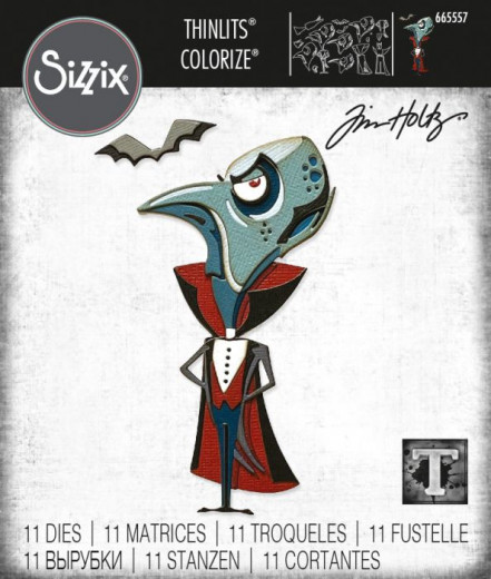 Thinlits Die Set by Tim Holtz - The Count, Colorize