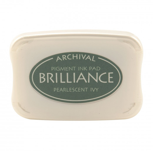 Brilliance Pigment Ink Pad - pearl ivy