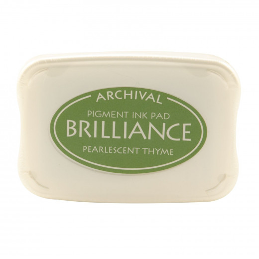 Brilliance Pigment Ink Pad - pearl thyme