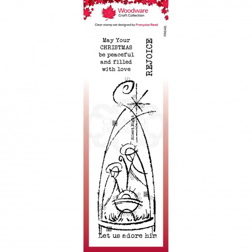 Woodware Clear Stamps - Rejoice