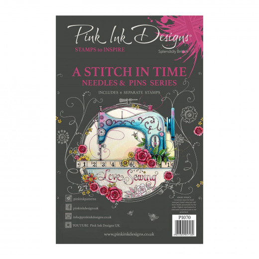 Pink Ink Designs Clear Stamps - Stitch a Time