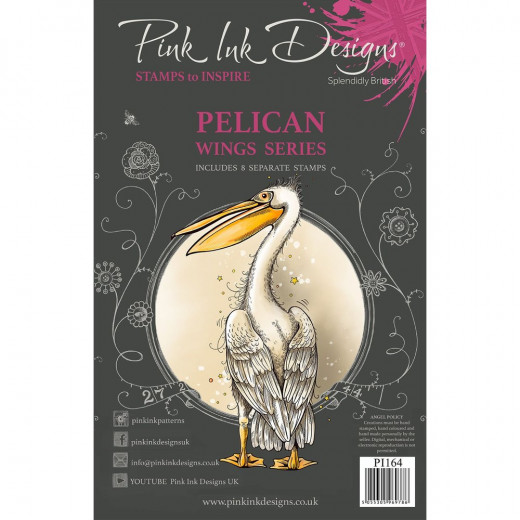 Pink Ink Designs Clear Stamps - Pelican