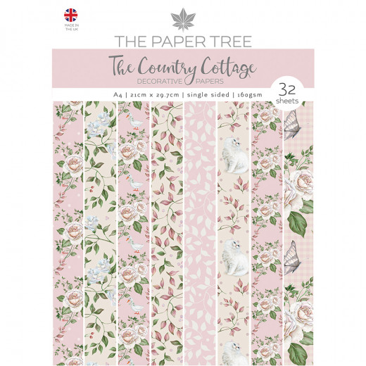 The Country Cottage Backing A4 Paper Pad
