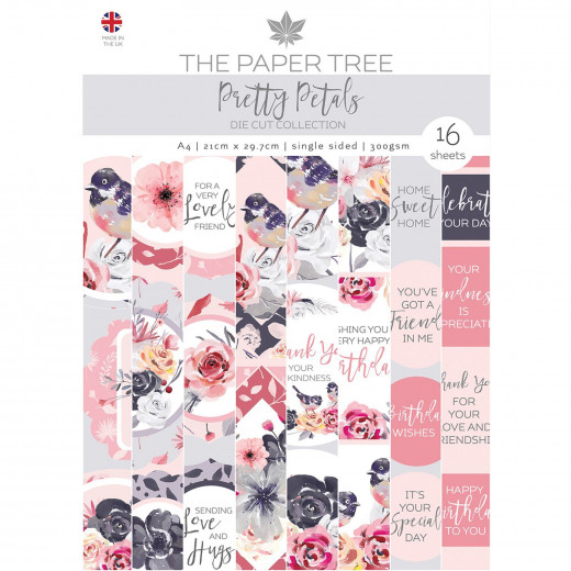 Pretty Petals A4 Die-Cut Collection Pad