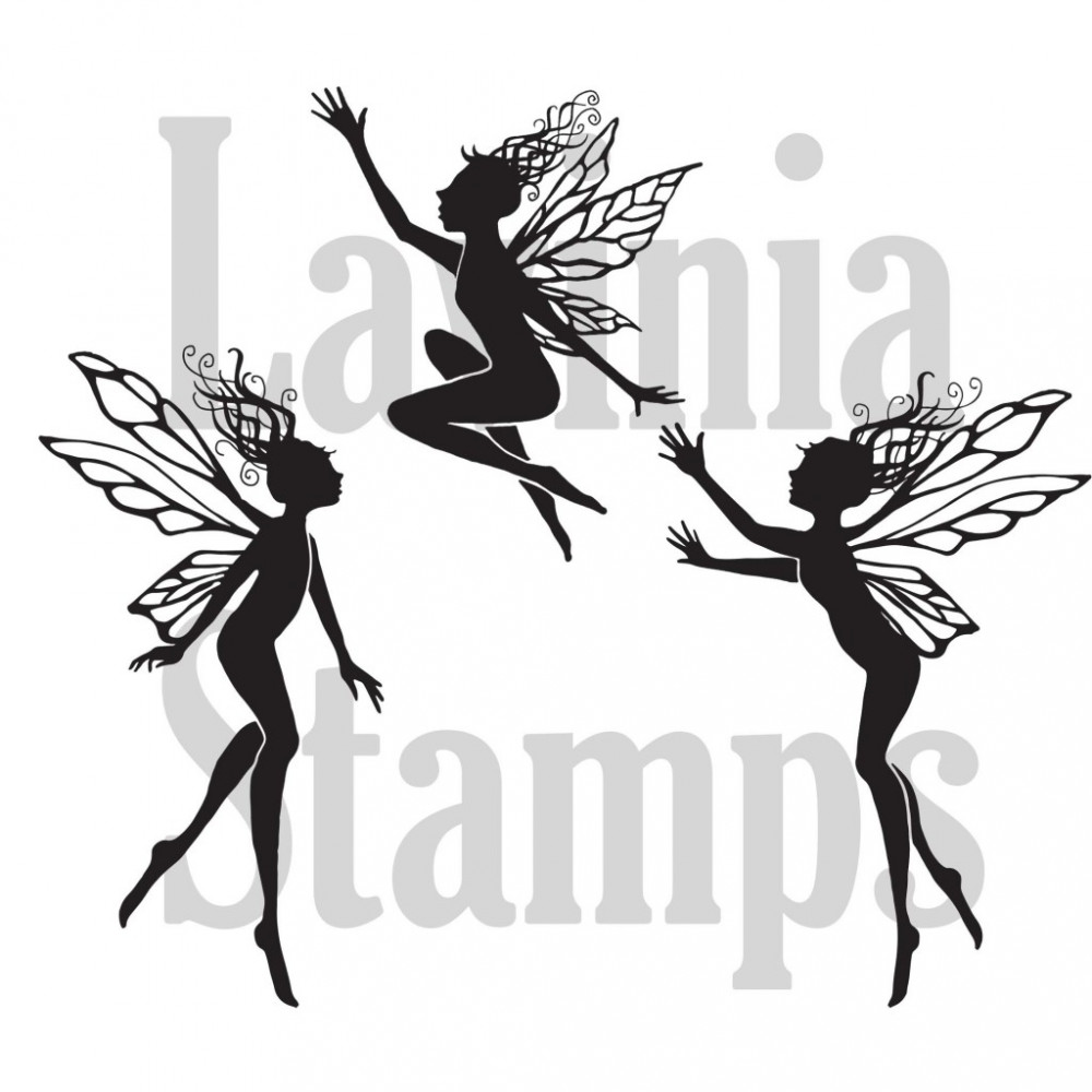 Lavinia Clear Stamps - Three Dancing Fairies