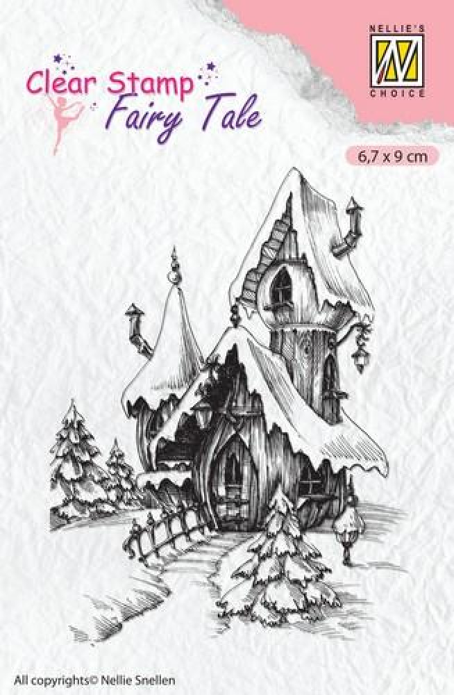 Clear Stamps - Silhouette Fairy Tale Castle Winter