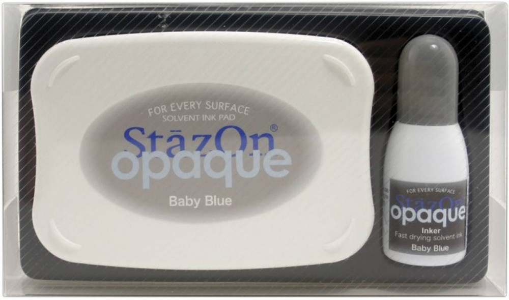 Stazon Stempelkissen - Opaque baby blue