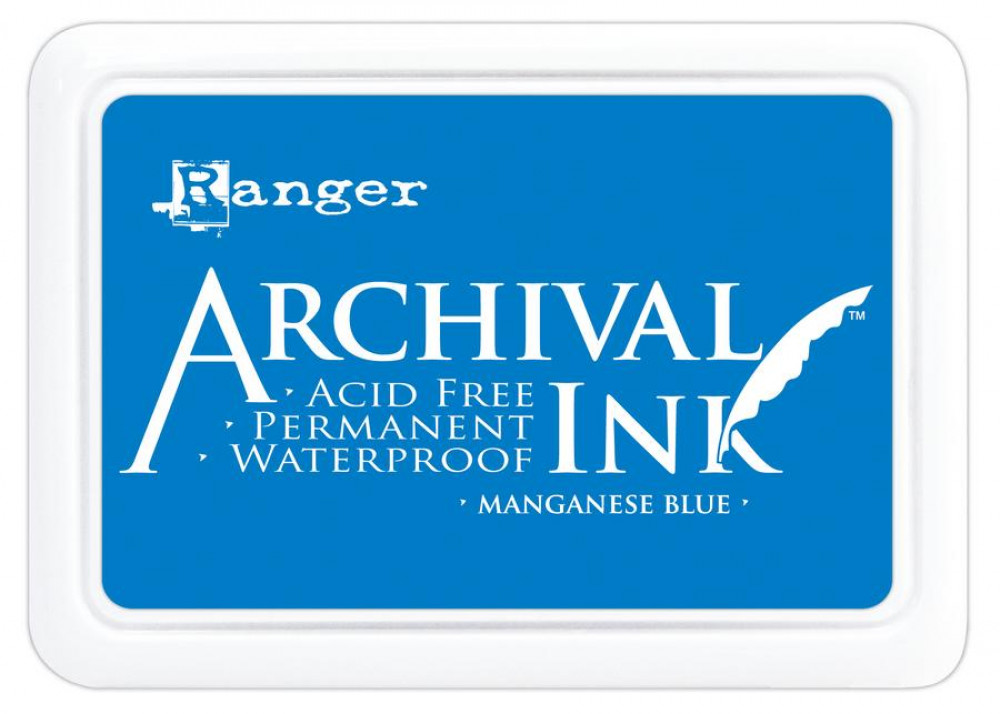 Archival Ink Stempelkissen - manganese blue