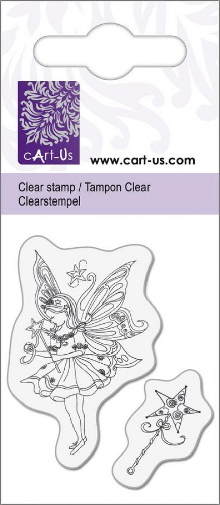 Mini Clear Stamps Elfe mit Zauberstab