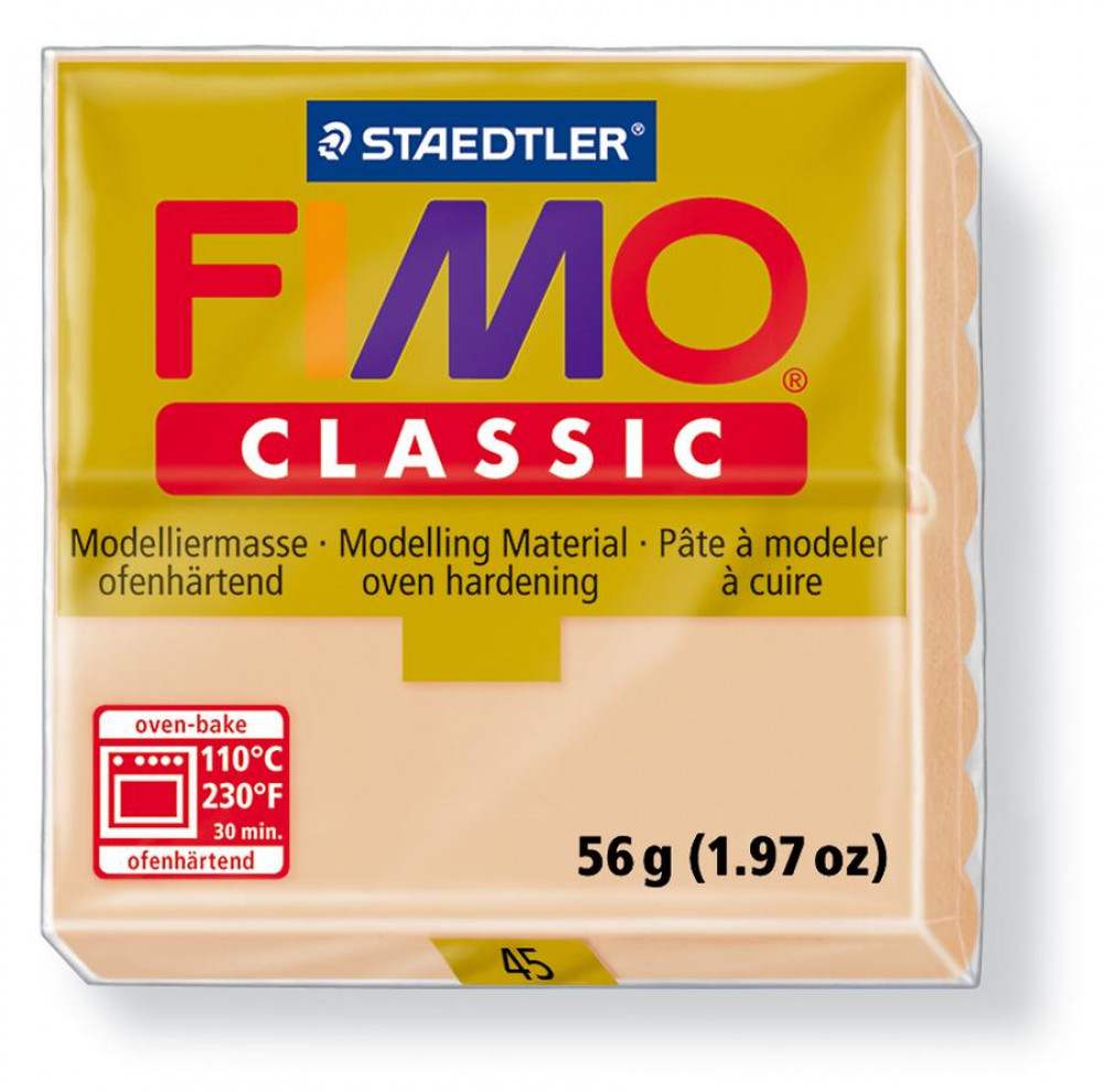 Fimo Classic - dunkel hautfarben