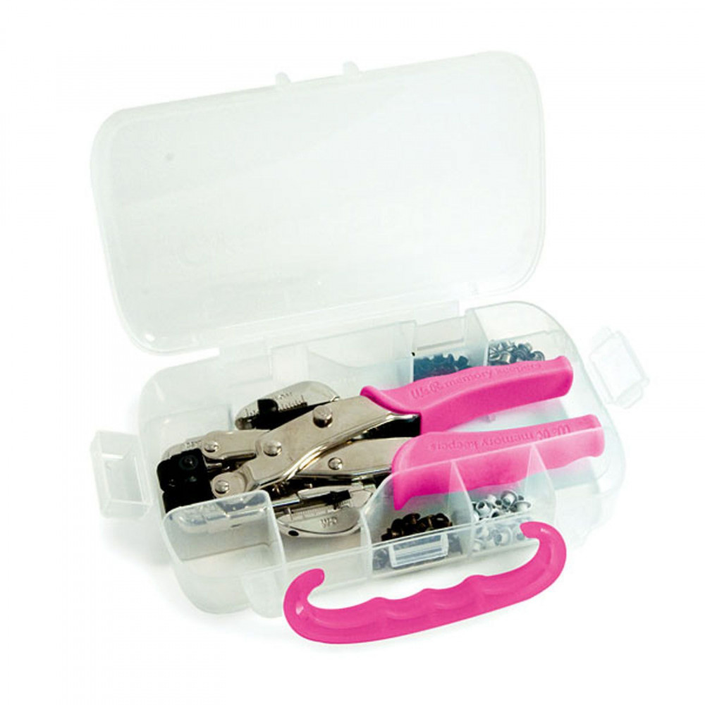 Crop-A-Dile Punch Kit pink