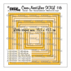 Crea-Nest-Lies XXL Stanze - Nr. 116 - Quadrate