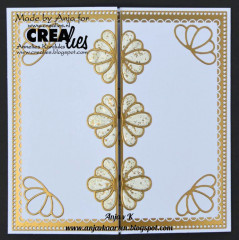 Crea-Nest-Lies XXL Stanze - Nr. 81  - Quadrate mit kleinen Löche